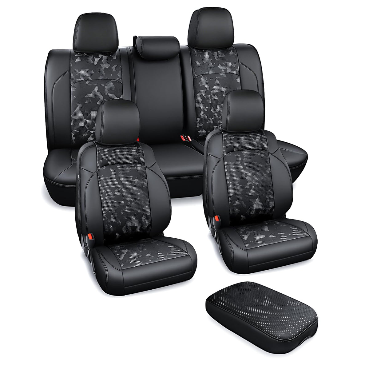 bgucar size scale seat next to steering wheel demonstrating exact fit