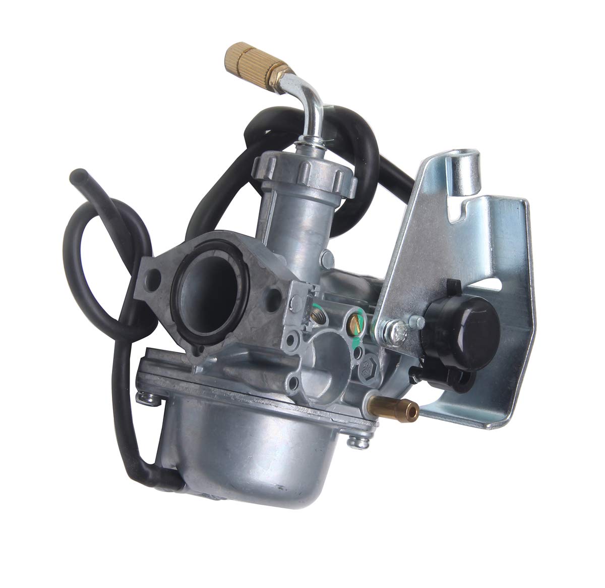 BH-Motor carburetor front view showing mounting ports and benefits in fitment