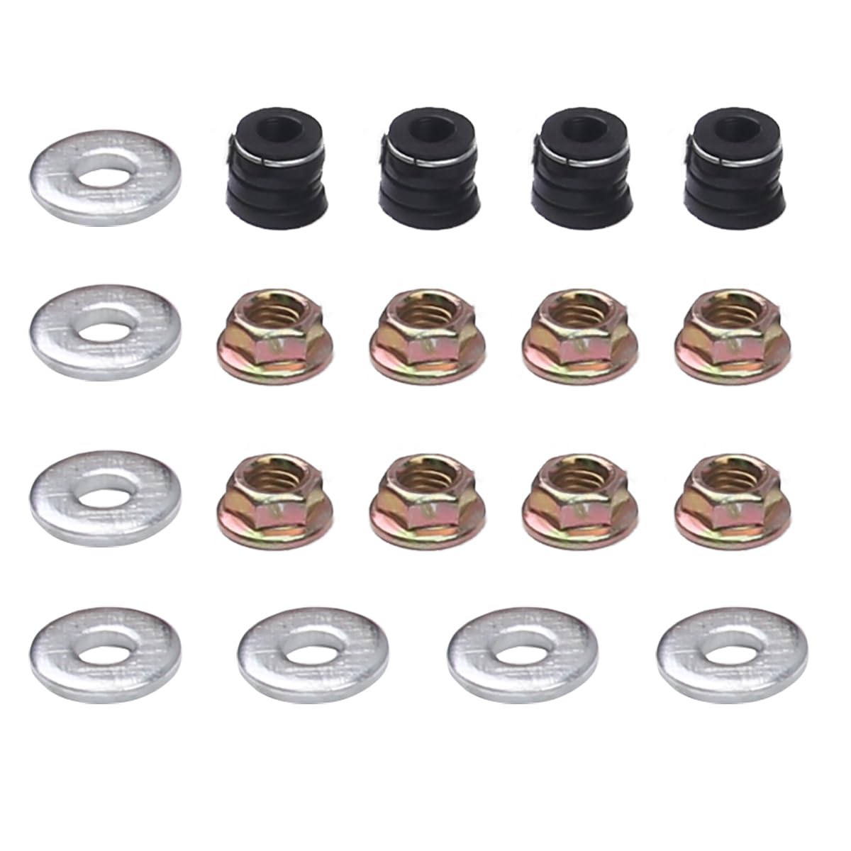 BH-Motor gasket set beside ruler for scale and correct part identification