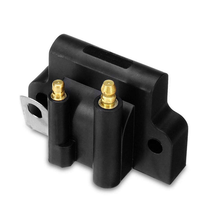 BH-Motor ignition coil front view showing compact housing and mounting points for easy replacement