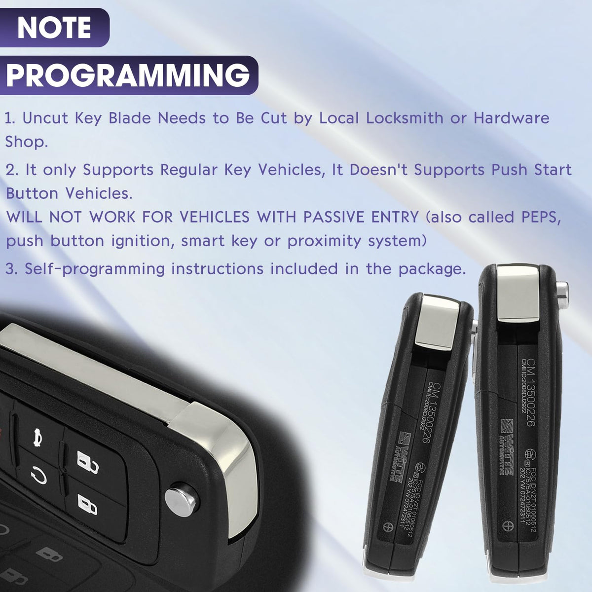 BHUMKEY package contents laid out showing two fobs, keychains, pin tool and instructions