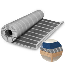Bhyhok front view of the underlay showing full 80x80 sheet and packaging benefit airflow