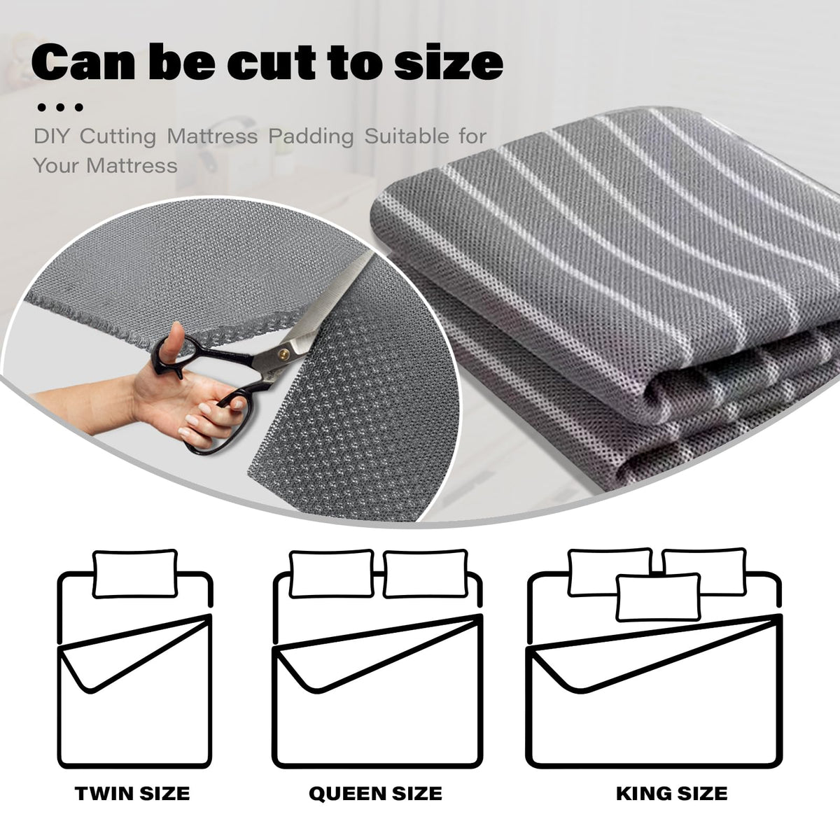 Bhyhok installed under an RV bunk mattress illustrating moisture reduction and airflow