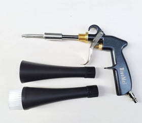 BIAOMEI close-up of brush head for precise crevice cleaning benefit