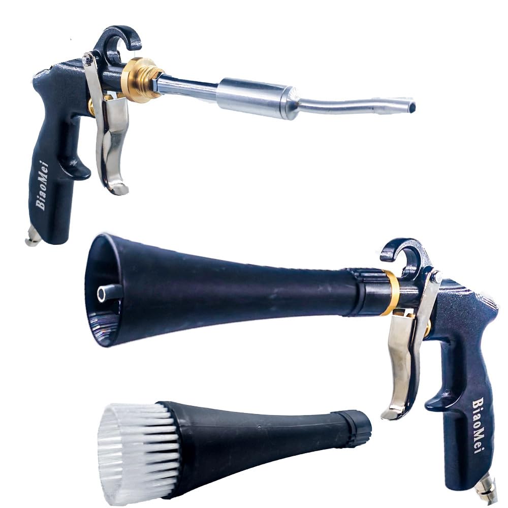 BIAOMEI front view metal body showing durable plating and ergonomic shape