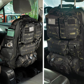 BIAOXMAW front pack overview showing organized compartments and quick access