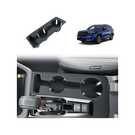 BIBIBO front view installed in 2026 Forester console showing neat fit