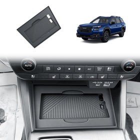 BIBIBO front view of center console insert showing clean organization and upgraded look