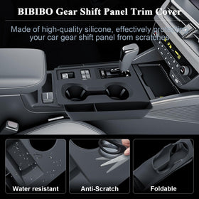 BIBIBO side storage tray open for organized small-item benefit