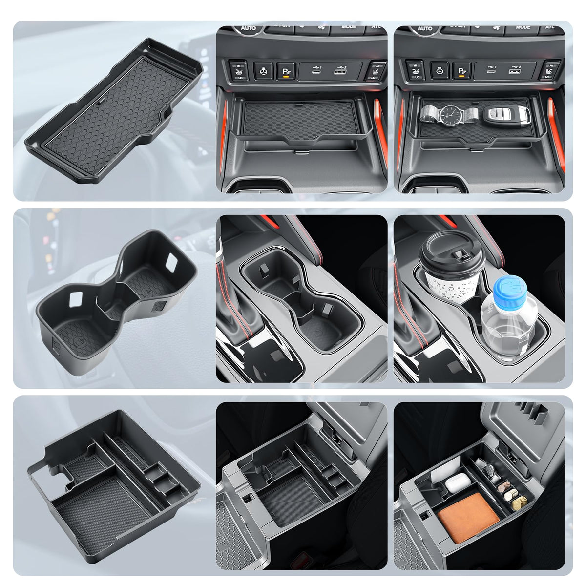 BIBIBO closeup of ABS tray texture highlighting durable finish and easy cleaning benefit
