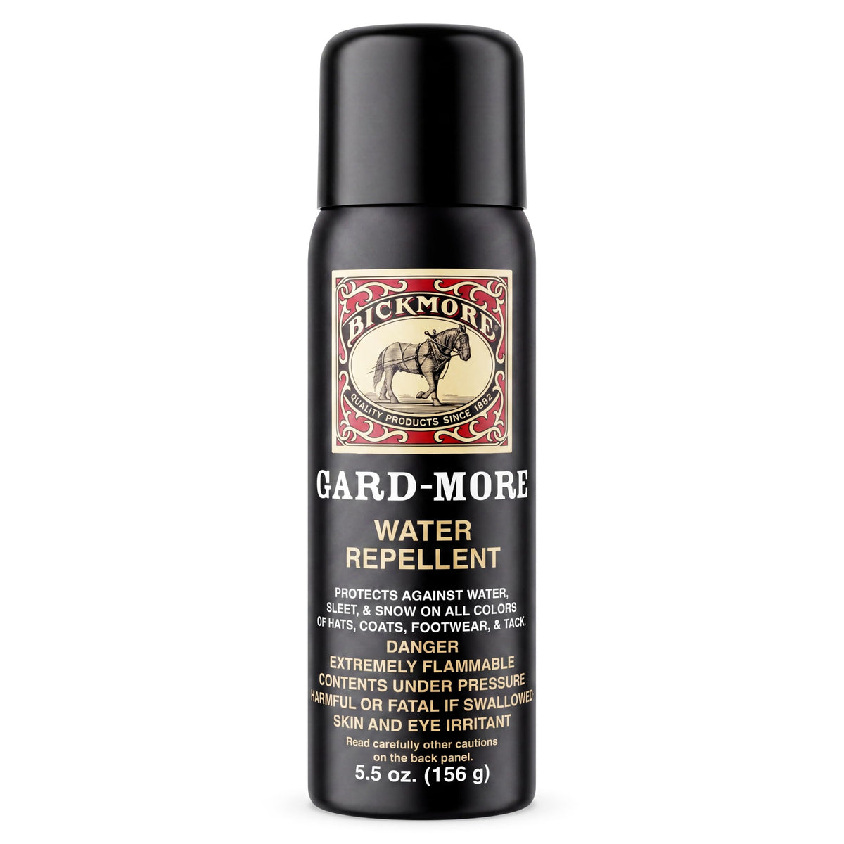bickmore Gard-More front spray can showing packaging and brand advantage