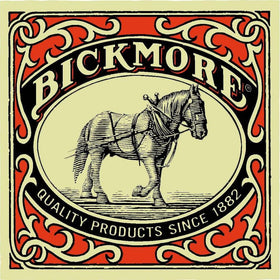 Bickmore 16 oz bottle next to common objects for size and value reference