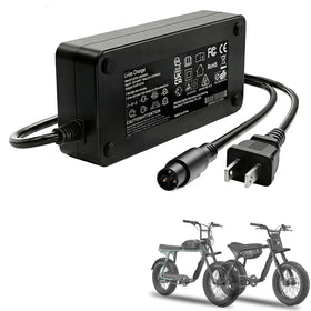 BICMDO front view of charger showing compact design and model labeling for quick identification