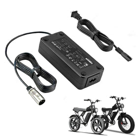 BICMDO front view of charger showing compact design and secure fit benefits
