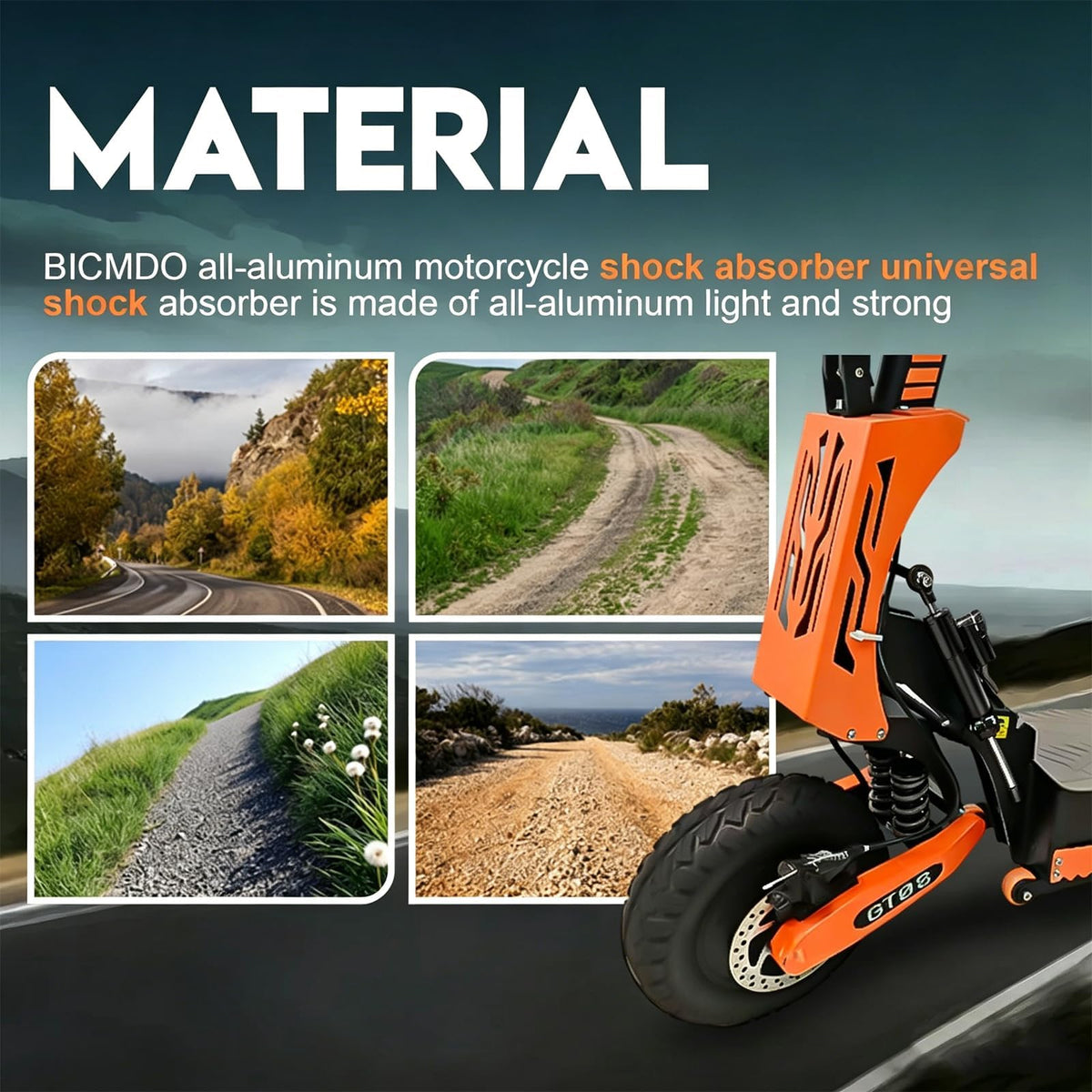 BICMDO mounted on R3 motorcycle demonstrating reduced wobble and confident handling