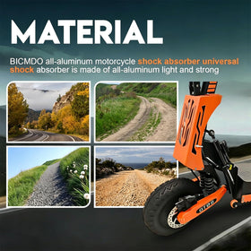 BICMDO mounted on R3 motorcycle demonstrating reduced wobble and confident handling
