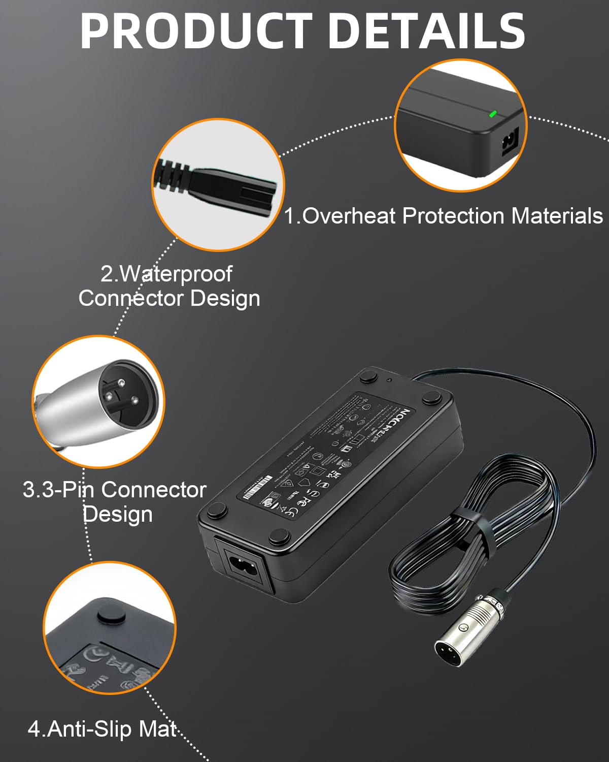 BICMDO sealed housing side profile offering dust and moisture protection
