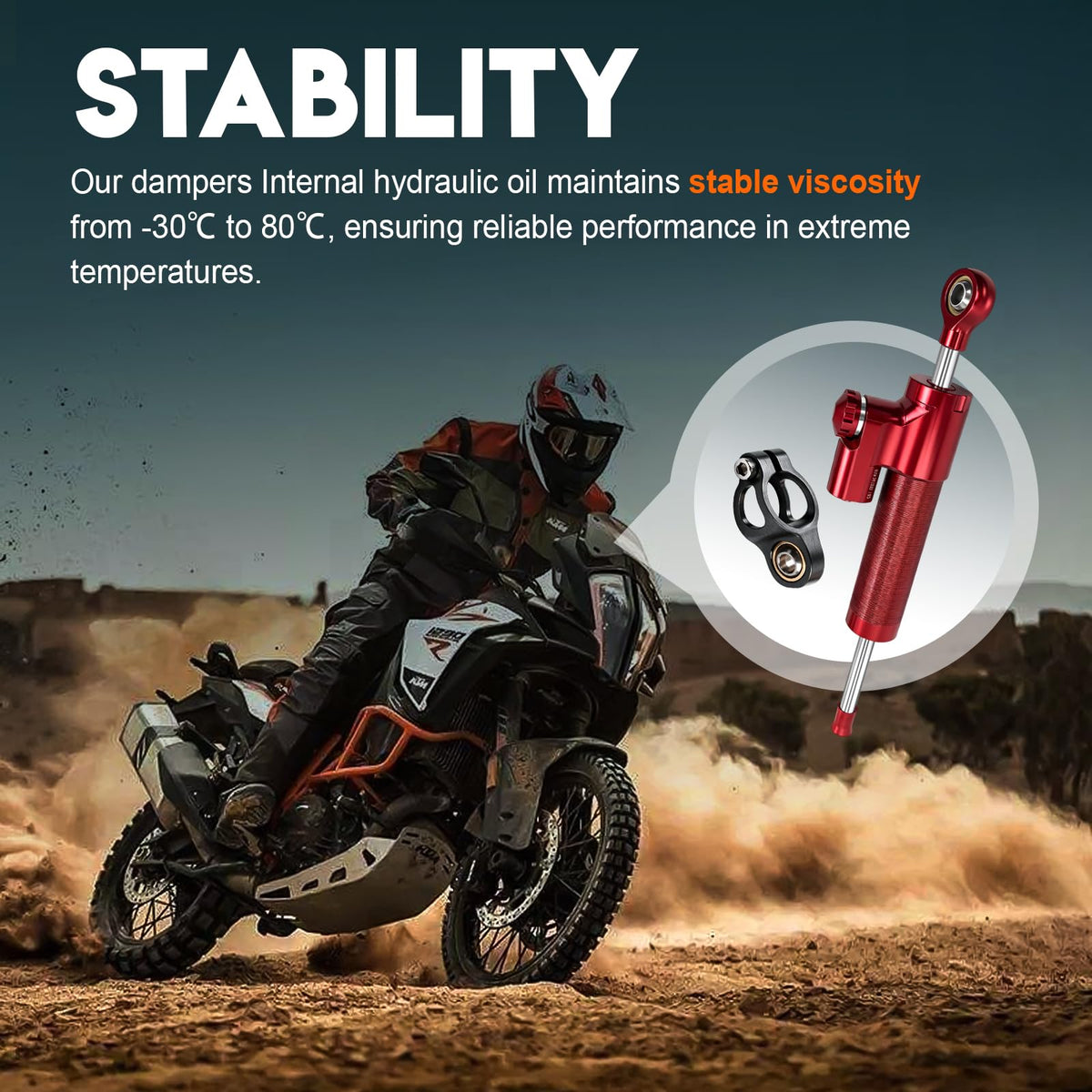 BICMDO label and red finish highlighting durable construction and corrosion resistance