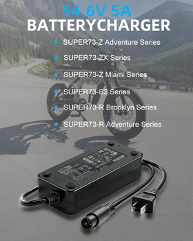 BICMDO charger LED and vents showing temperature monitoring for safe operation
