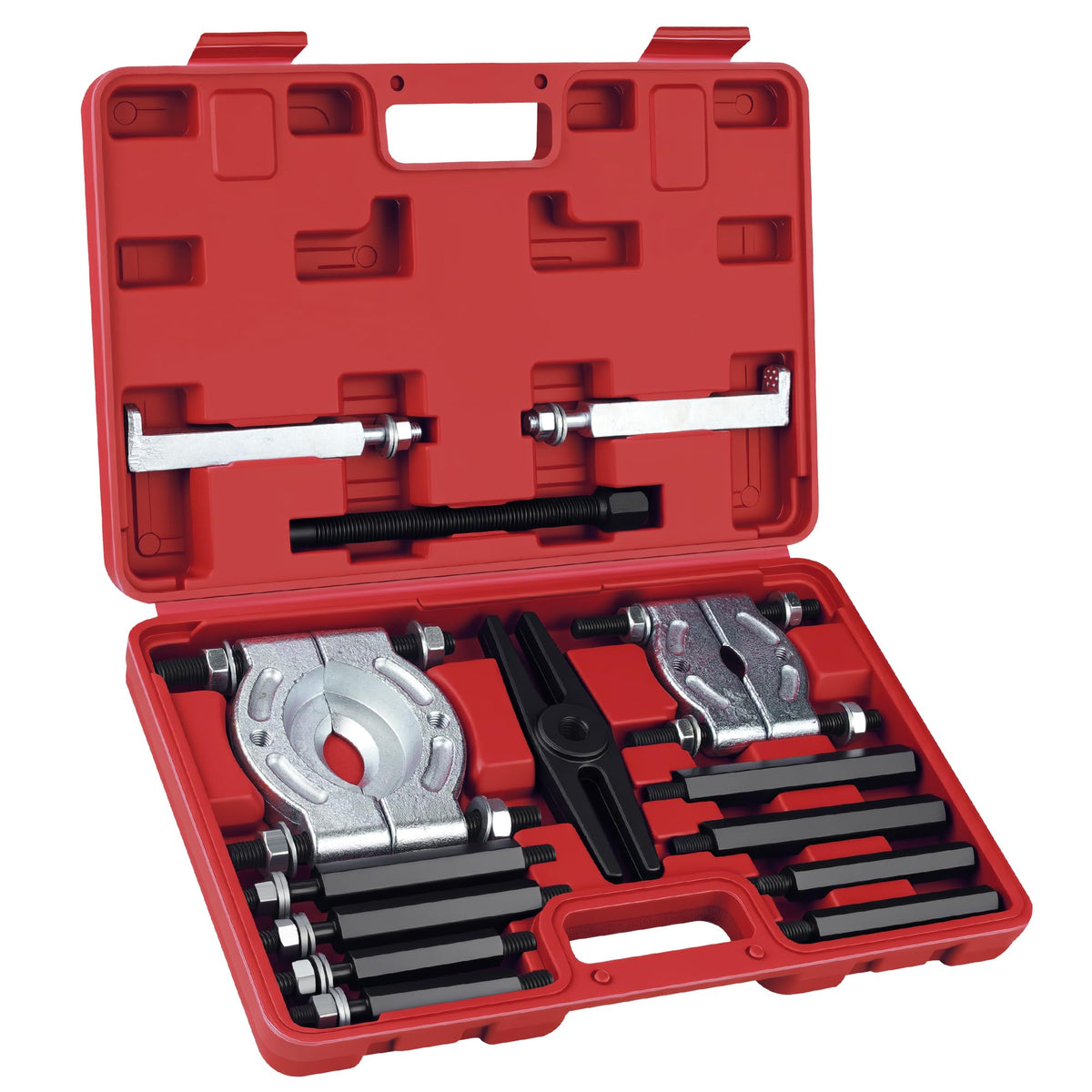 Bicos front packaging showing full bearing separator set and organized case for easy storage