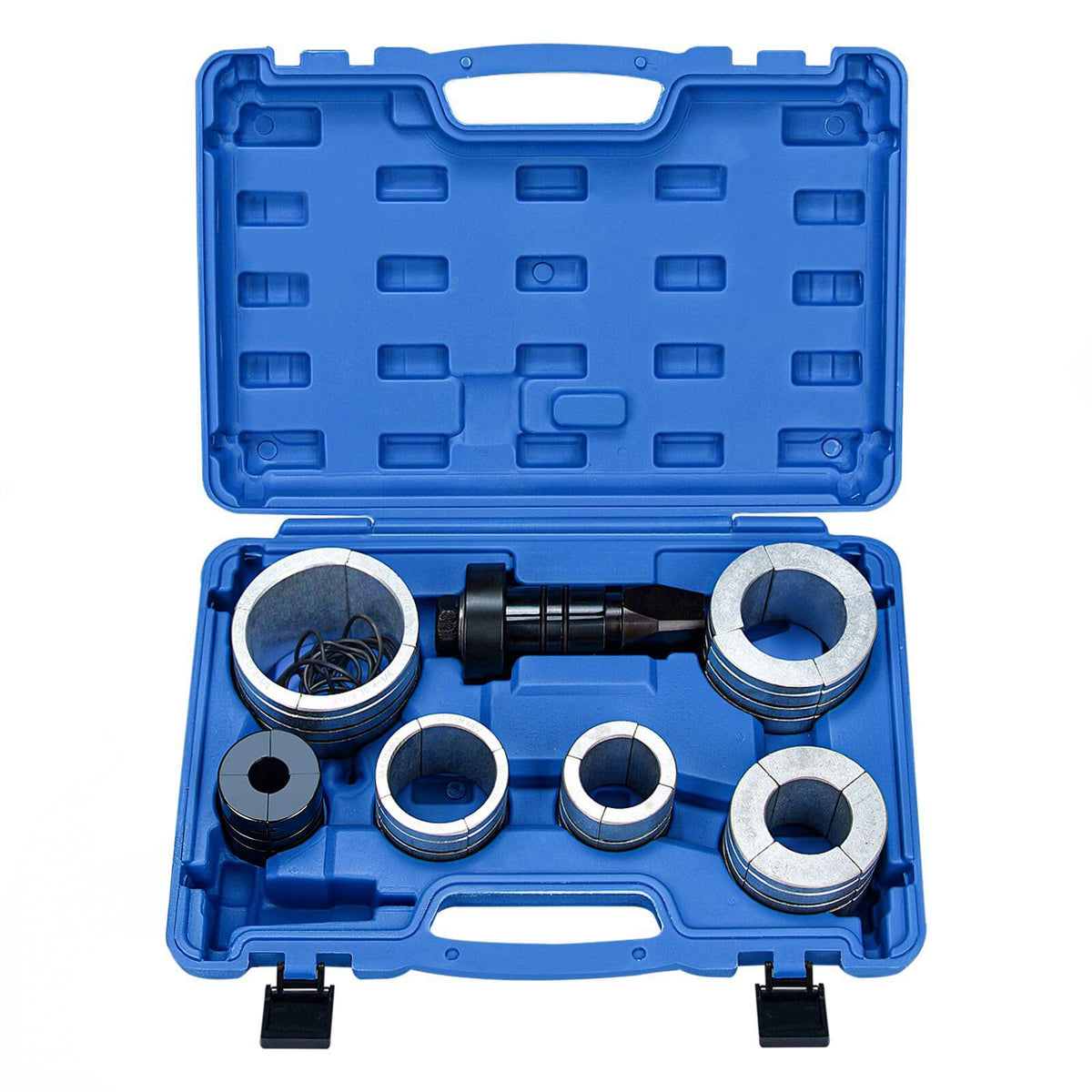 Bicos front view expander set showing tools and case for easy transport and use