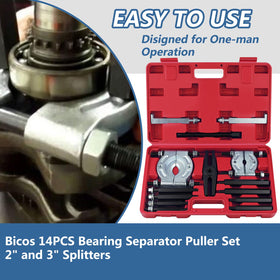 Bicos lead screw and crossbar detail highlighting solid construction and alignment benefit