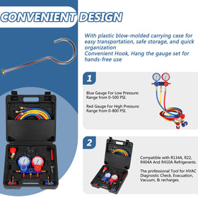 Bicos kit in a technician setup for fast mobile HVAC servicing