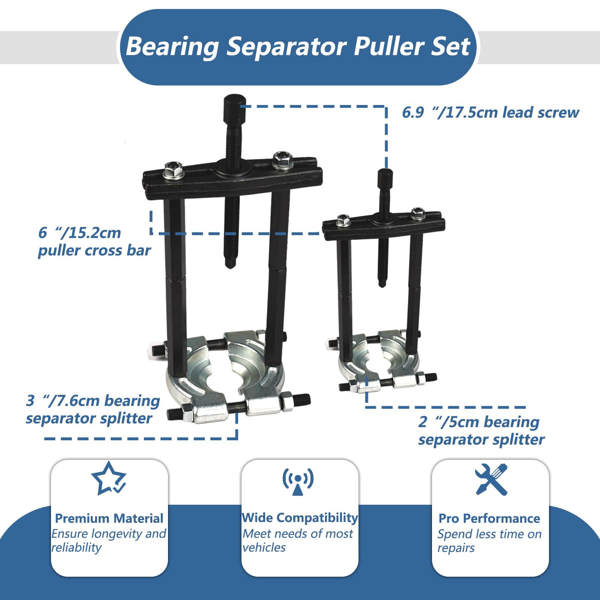 Bicos close-up of separator splitter edges showing precision fit and durable finish