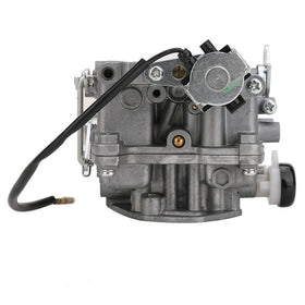 BICRA carburetor next to ruler to show compact size for fitment verification