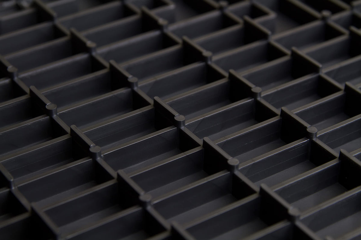 Big Floors interlocking edge detail showing secure SnapLock connection benefit