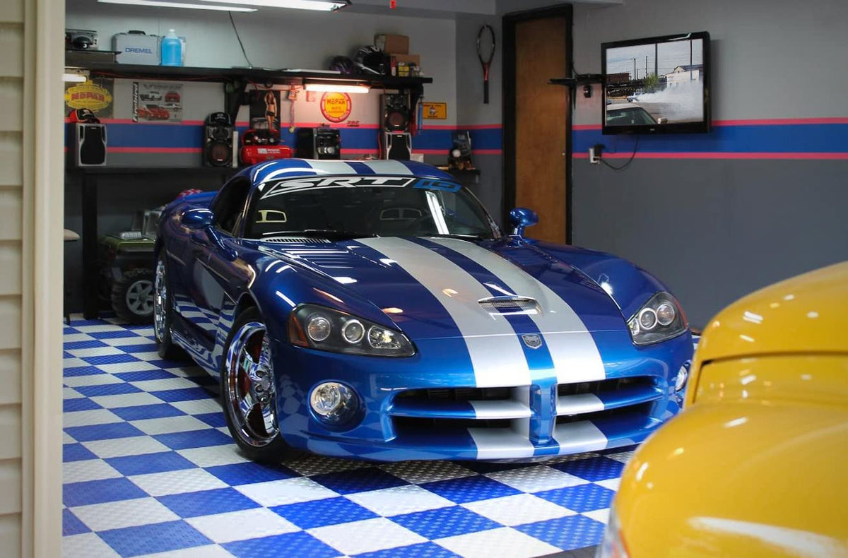 Big Floors multiple tiles forming pattern to highlight design flexibility