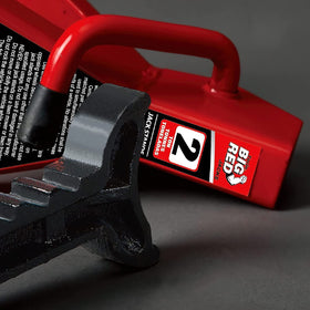 BIG RED product label and packaging showing model and safety certifications