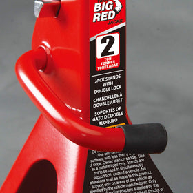 BIG RED product label and packaging showing specifications and assurance
