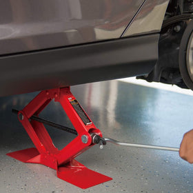 BIG RED next to ruler showing compact dimensions for portability