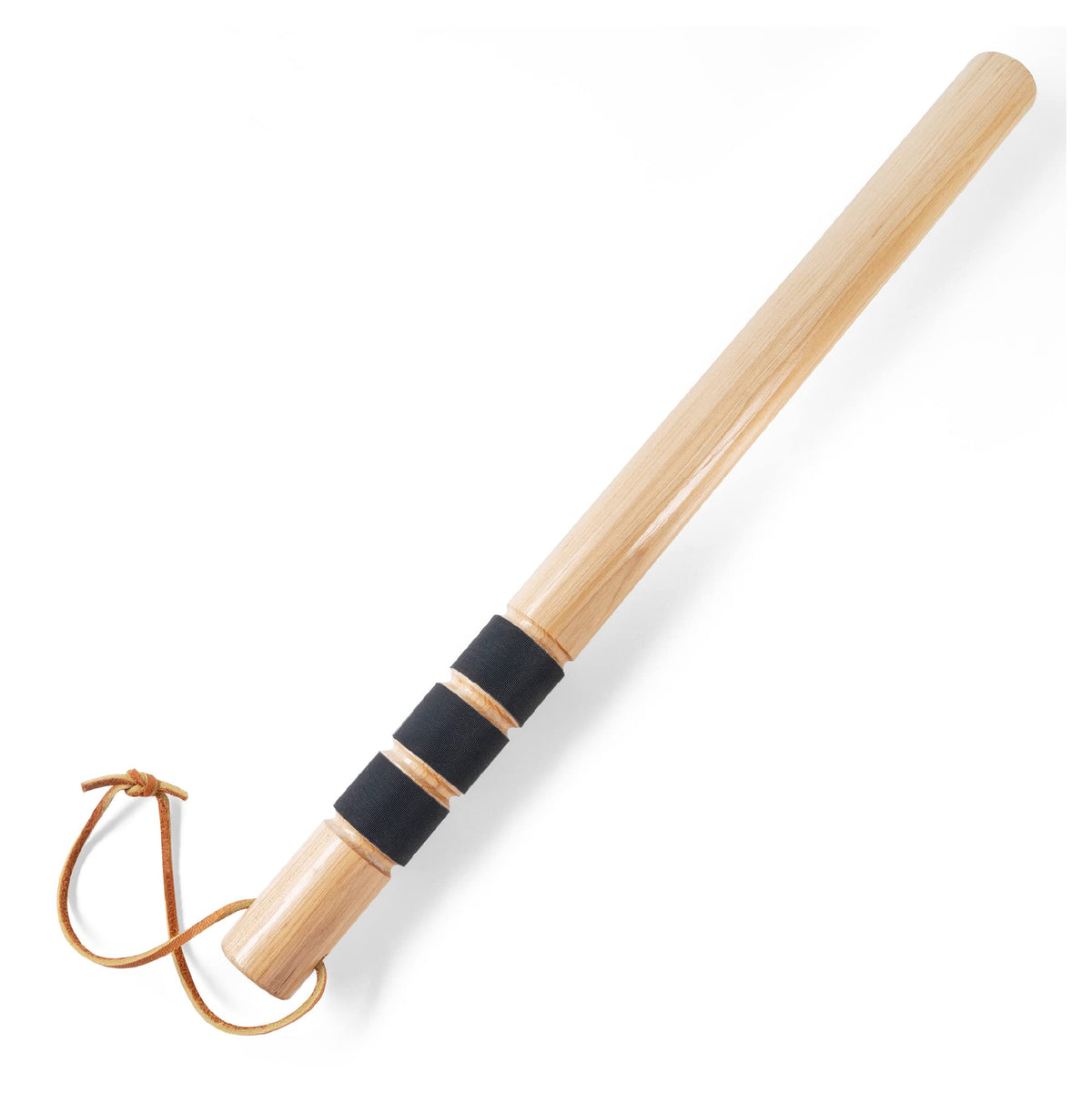 Big Rig Defense front view showing full hickory stick and balanced weight for reliable checks