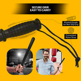BIG RIG DEFENSE B R stored in a truck cab compartment for convenient access