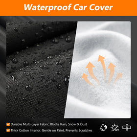 BIGACOVER mirror pocket protecting CJ7 mirror from weather and scratches