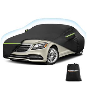 BIGACOVER front view on Mercedes S-Class showing full coverage and protection
