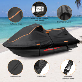 BIGACOVER image of rear-side vents showing breathability and moisture reduction benefit