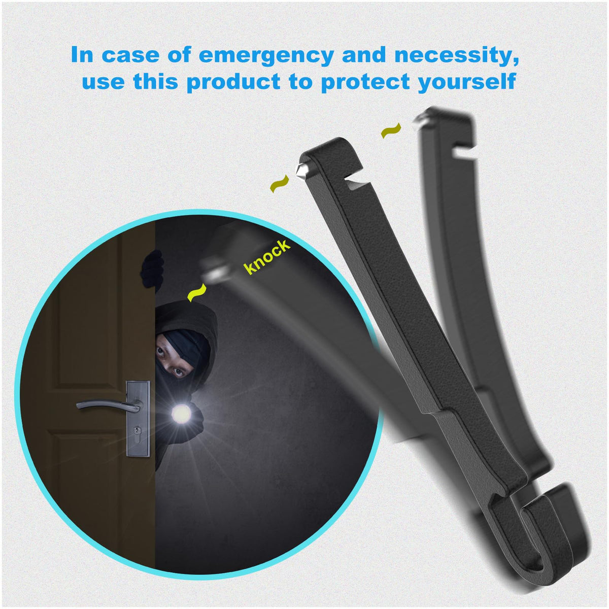 Bigger Solutions emergency glass breaker detail for safety readiness