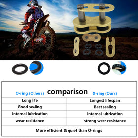 BIGLKNM chain laid out to show 120 links for accurate sizing and easy trimming benefit