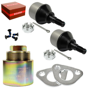 BIGLKNM front packaging showing complete Polaris ball joint removal kit and contents