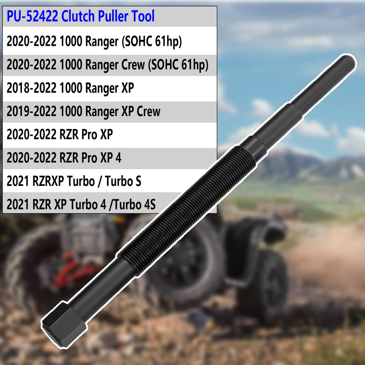 BIGLKNM puller used on Ranger illustrating versatile Polaris compatibility