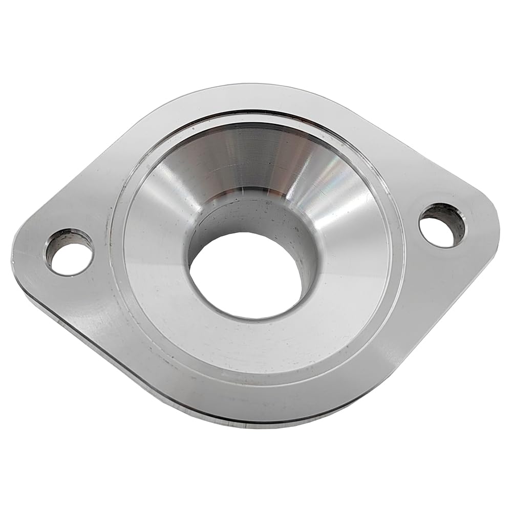 BIGLKNM thermostat housing installed on Mopar V‑8 demonstrating secure fit and improved cooling path