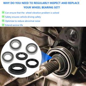 BIGLKNM installed on Foreman rear hub demonstrating fit and restoration benefit
