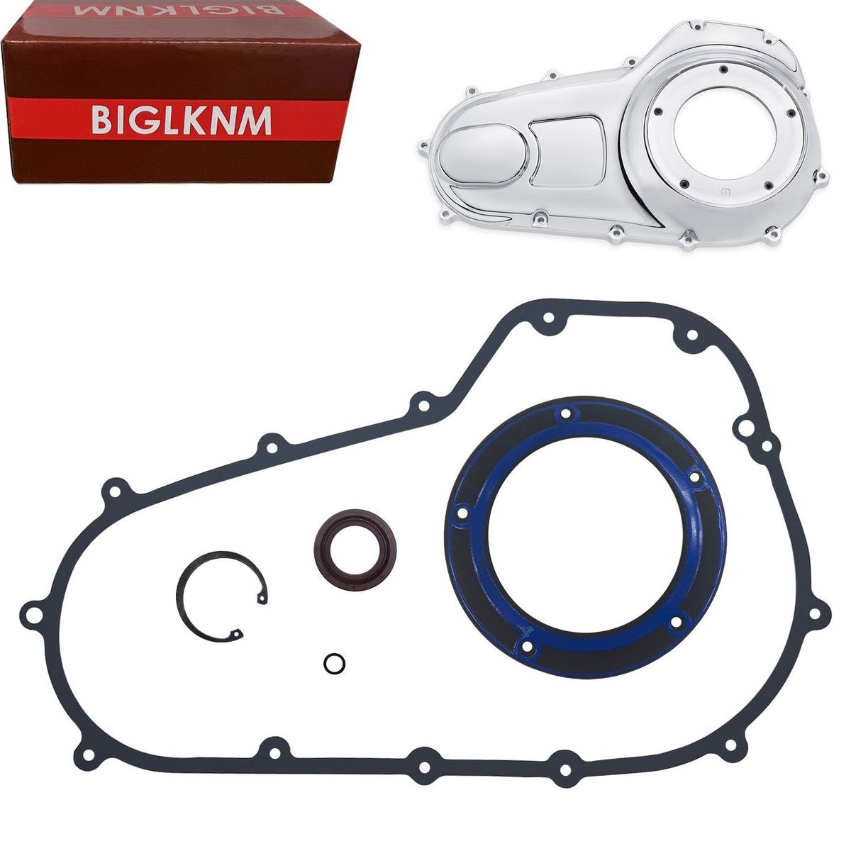 BIGLKNM front view of complete gasket kit showing parts and easy identification benefit
