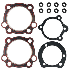 BIGLKNM lower and upper rocker cover gaskets detail demonstrating leak-prevention fit