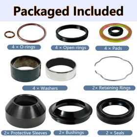 BIGLKNM close-up of seals and bushings showing quality materials and precision fit