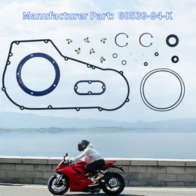BIGLKNM gasket beside a coin for scale assuring buyers of correct size