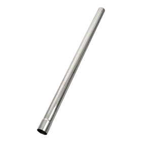 BIGREAT front view of 2.5" OD pipe showing full straight length and fit benefit